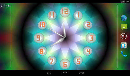 Analog Clock Live Wallpaper screenshot 9