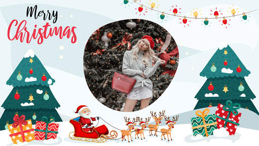 Christmas photo frames 2020 Christmas photo editor screenshot 16