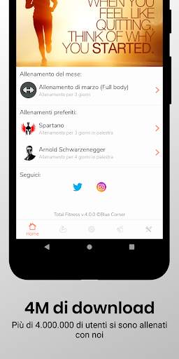 Total Fitness - Allenamento in screenshot 2
