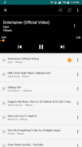 Minimalist MP3 Player - Audio Player screenshot 4