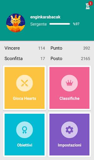Hearts screenshot 2