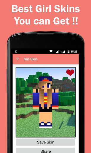 Girl Skins for PE Minecraft screenshot 1