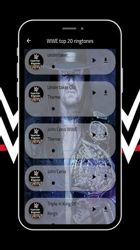 WWEe Superstar Ringtones screenshot 2