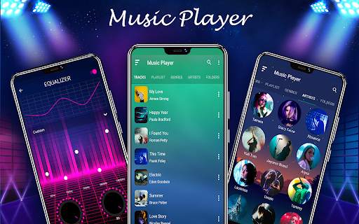 Music Player 2021 - MP3 Player screenshot 1