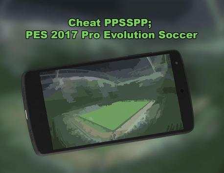 Cheat PPSSPP; PES 2017 Pro Evolution Soccer (New) screenshot 2