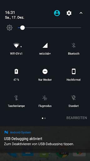 BluEmerald CM/Substratum Theme screenshot 4