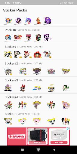 Sticker de Las Chicas Suprepoderosas Para WhatsApp screenshot 2