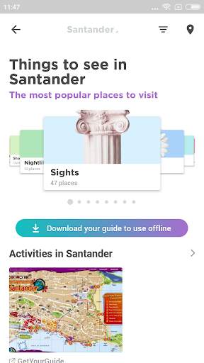 Santander Travel Guide in Engl screenshot 2