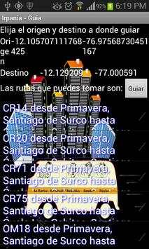 Bus guide for Lima and Callao screenshot 4