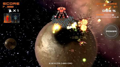 Quantum Revenge Lite - Mecha Robot Space Shooter screenshot 3