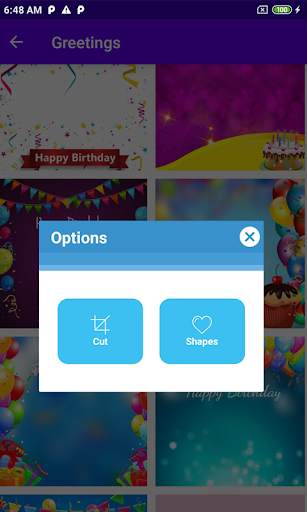 Birthday Photo Frames Editor screenshot 4