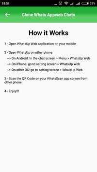 Clone Whats Appweb Chats screenshot 1