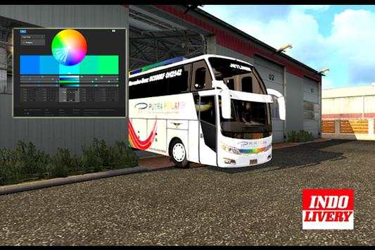 Livery SHD BUSSID Skin screenshot 1