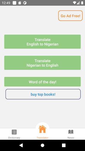 Nigerian English Translator скриншот 1