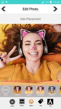Sweet photo editor : Snappy Face Filter, Stickers screenshot 2