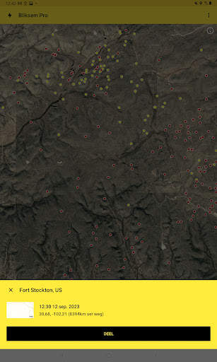 Mijn Bliksemtracker & -alarmen screenshot 8