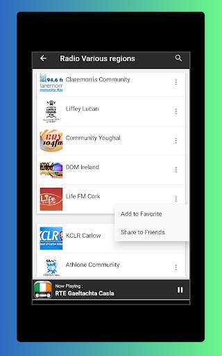 Radio Ireland FM - Irish Radio Player   Radio App screenshot 20