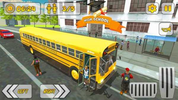 Modren School Bus Up Hill Driving:Summer Trip screenshot 1