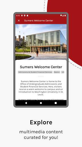 WashU Visits screenshot 2