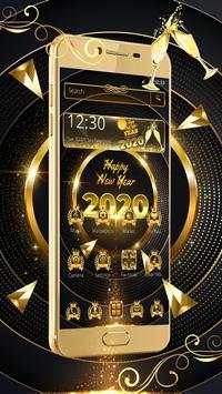 Glorious 2020 Happy New year Theme screenshot 1