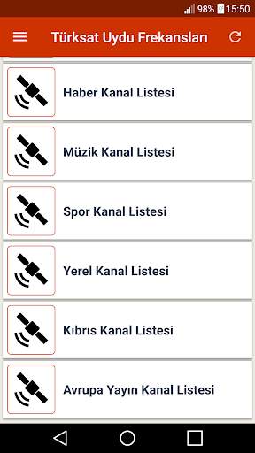 Türksat EPG Frekans screenshot 3