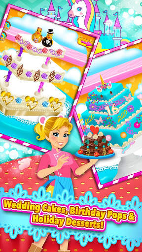 Cake & Cake Pops Maker - Fun Cooking Food Games screenshot 1