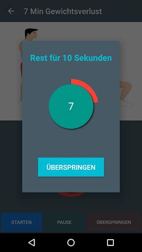 7 Min Gewichtsverlust workout screenshot 7