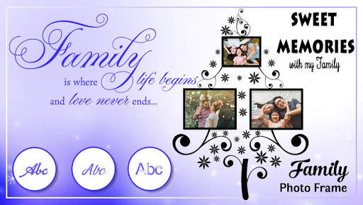 Family Photo Frames Editor screenshot 2