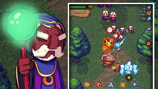 Tap Wizard: Idle Magic Quest screenshot 6