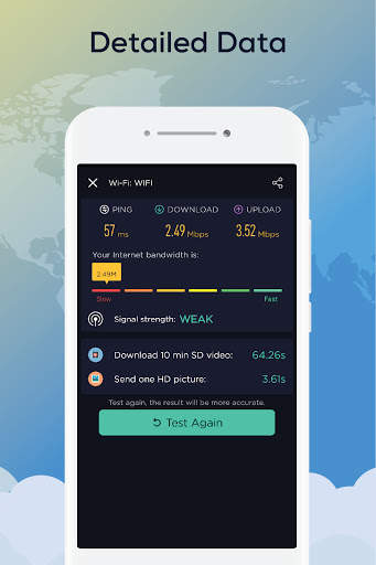 Net Speed Meter:Internet speed test,Wifi speedtest screenshot 2