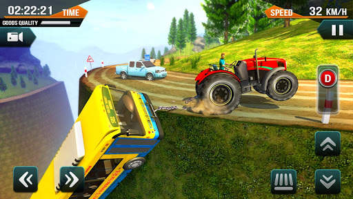 Chained Tractor Bus Towing Duty 2019 screenshot 6