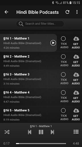 Hindi Audio Bible & Radio screenshot 14