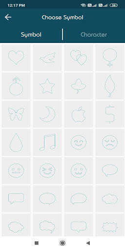Body Symbol & Camera Selfie Symbol Collage Maker screenshot 5