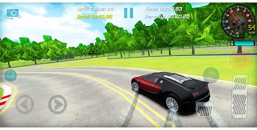 Drift Veyron Driving Simulation screenshot 3