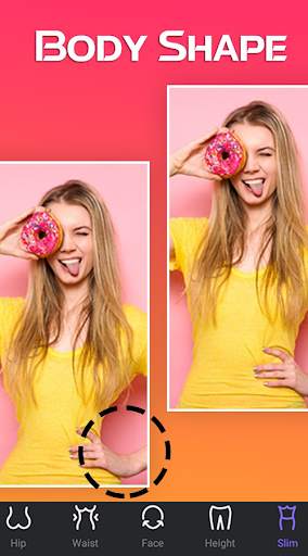 Body Shape Editor - Slim Face & Perfect Body 1 تصوير الشاشة