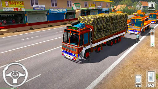 Cargo Truck Driving Games: Offroad Truck Simulator screenshot 1