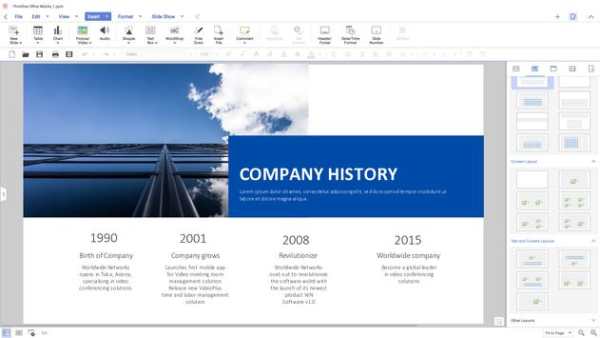 Thinkfree Office screenshot 10