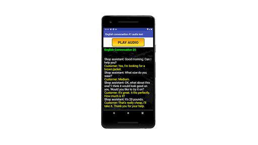 English conversation A1 audio text Free screenshot 6