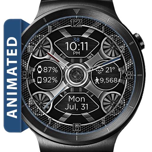 Mesh Gears HD Watch Face Widget & Live Wallpaper 5.1.0