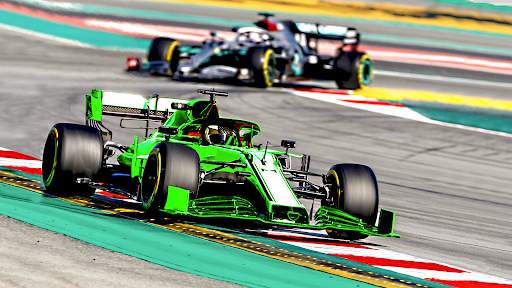 Formula racing car game 3d screenshot 1