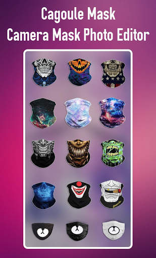 Cagoule Mask Half Face - Camera Mask Photo Editor screenshot 2