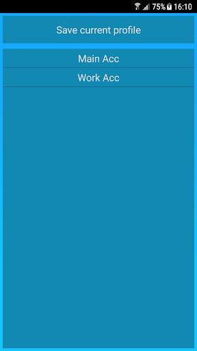 Multi for Facebook with color themes screenshot 1
