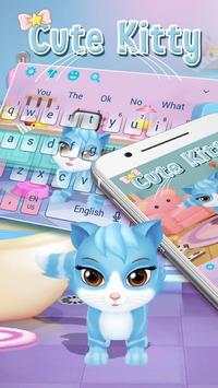 Animated Cute Kitty Keyboard screenshot 2