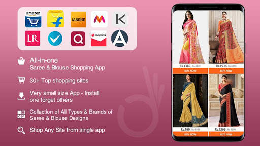 Saree & Blouse Designs - Online Shopping screenshot 6