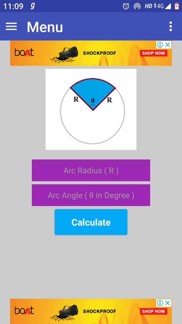 Arc Calculators screenshot 6