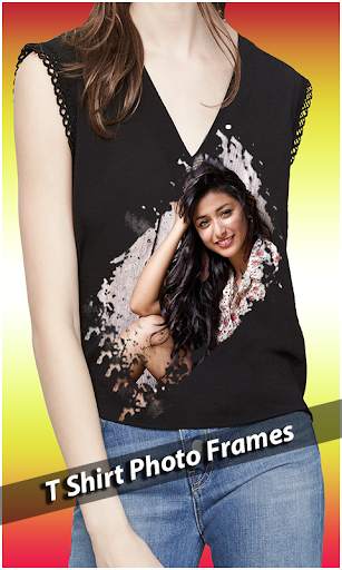 T Shirt Men Photo Frame screenshot 1