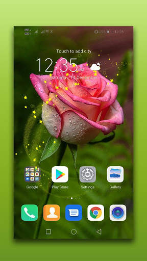 3D Rose Live Wallpaper 1 تصوير الشاشة