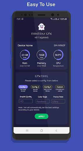 Fantom GFX Tool for PUBG (Free) screenshot 3