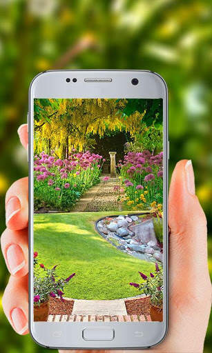 Garden Live Wallpapers 5 تصوير الشاشة