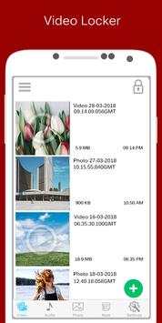 Video Locker Protect Photos and Video Via Password screenshot 1